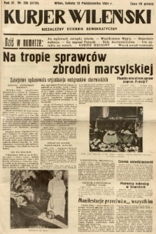 Kurjer Wileński : niezależny dziennik demokratyczny. 1934, nr 280