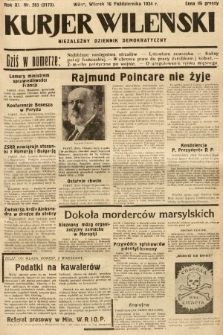 Kurjer Wileński : niezależny dziennik demokratyczny. 1934, nr 283