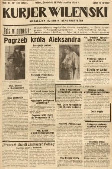 Kurjer Wileński : niezależny dziennik demokratyczny. 1934, nr 285