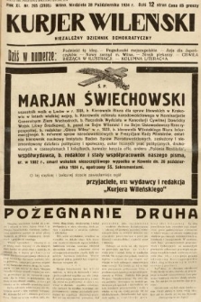 Kurjer Wileński : niezależny dziennik demokratyczny. 1934, nr 295