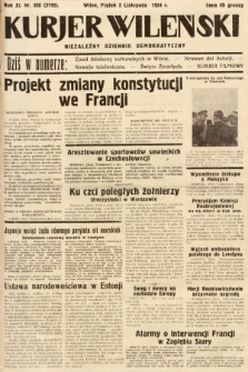 Kurjer Wileński : niezależny dziennik demokratyczny. 1934, nr 300