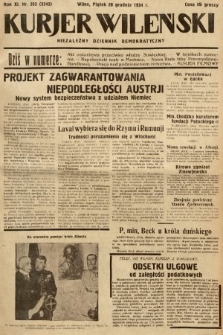 Kurjer Wileński : niezależny dziennik demokratyczny. 1934, nr 353