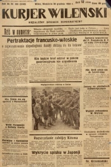 Kurjer Wileński : niezależny dziennik demokratyczny. 1934, nr 355