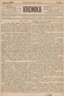 Kronika. 1875, nr 15