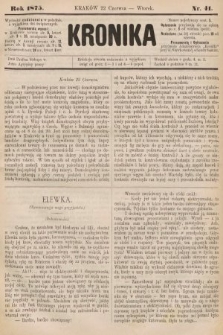 Kronika. 1875, nr 41