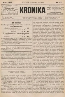 Kronika. 1875, nr 42