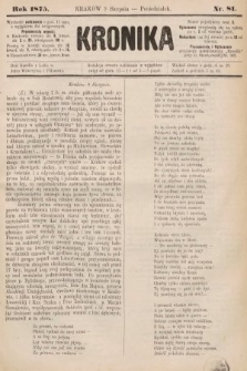 Kronika. 1875, nr 81