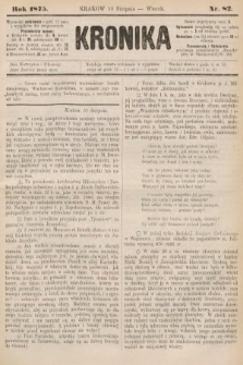 Kronika. 1875, nr 82
