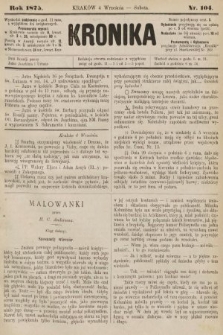 Kronika. 1875, nr 104
