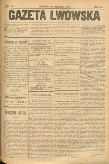 Gazeta Lwowska. 1904, nr 19