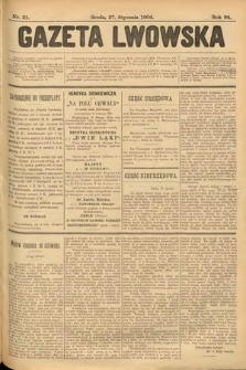 Gazeta Lwowska. 1904, nr 21