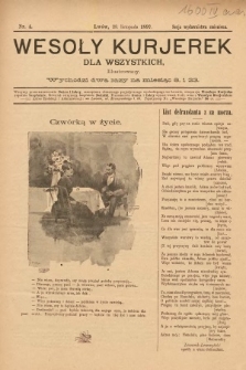 Wesoły Kurjerek : dla wszystkich. 1897 (Serja Wydawnictwa Zmieniona), nr 4