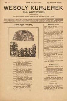 Wesoły Kurjerek : dla wszystkich. 1897 (Serja Wydawnictwa Zmieniona), nr 6