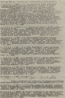 Biuletyn Radiowy Oddziału PAT w Jerozolimie. 1943, z dn. 24.03