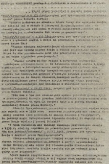 Biuletyn Wewnętrzny Poufny PAT Oddział w Jerozolimie. 1943, z dn. 27.03