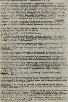 Biuletyn Oddziału PAT w Jerozolimie. 1943, z dn. 4.04