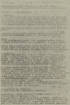 Poufny Wewnętrzny Biuletyn Oddziału PAT w Jerozolimie. 1943, nr 50