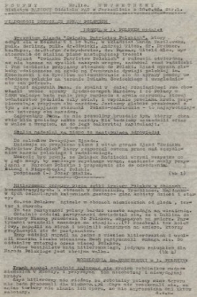 Poufny Wewnętrzny Biuletyn Radiowy Oddziału PAT w Jerozolimie. 1943, nr 110