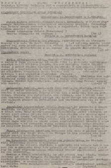 Poufny Wewnętrzny Biuletyn Radiowy Oddziału PAT w Jerozolimie. 1943, nr 113