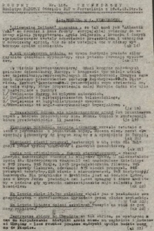 Poufny Wewnętrzny Biuletyn Radiowy Oddziału PAT w Jerozolimie. 1943, nr 118
