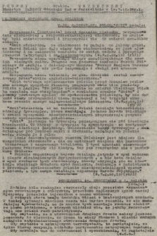 Poufny Wewnętrzny Biuletyn Radiowy Oddziału PAT w Jerozolimie. 1943, nr 130