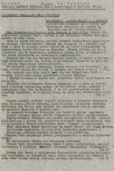 Poufny Wewnętrzny Biuletyn Radiowy Oddziału PAT w Jerozolimie. 1943, nr 142