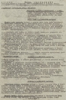 Poufny Wewnętrzny Biuletyn Radiowy Oddziału PAT w Jerozolimie. 1943, nr 156