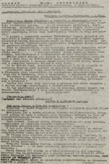 Poufny Wewnętrzny Biuletyn Radiowy Oddziału PAT w Jerozolimie. 1943, nr 161