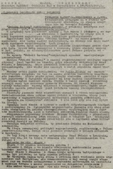 Poufny Wewnętrzny Biuletyn Radiowy Oddziału PAT w Jerozolimie. 1943, nr 169
