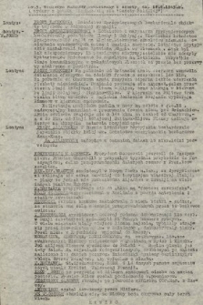 Biuletyn Radiowy Wewnętrzny z Soboty. 1943, z dn. 28.08