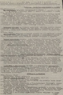 Poufny Wewnętrzny Biuletyn Radiowy Oddziału PAT w Jerozolimie. 1943, nr 239