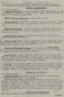 Poufny Wewnętrzny Biuletyn Radiowy Oddziału PAT w Jerozolimie. 1943, nr 263