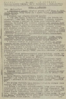 Poufny Wewnętrzny Biuletyn Radiowy Oddziału PAT w Jerozolimie. 1943, nr 264
