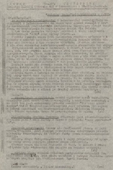 Poufny Wewnętrzny Biuletyn Radiowy Oddziału PAT w Jerozolimie. 1943, nr 287