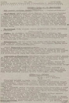 Poufny Wewnętrzny Biuletyn Radiowy Oddziału PAT w Jerozolimie. 1943, nr 298