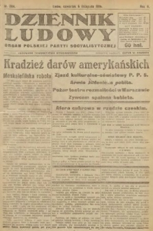 Dziennik Ludowy : organ Polskiej Partyi Socyalistycznej. 1919, nr 284