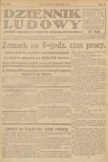 Dziennik Ludowy : organ Polskiej Partyi Socyalistycznej. 1919, nr 286