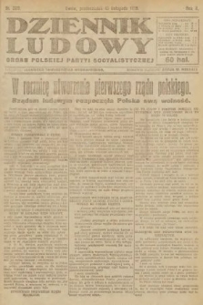 Dziennik Ludowy : organ Polskiej Partyi Socyalistycznej. 1919, nr 288