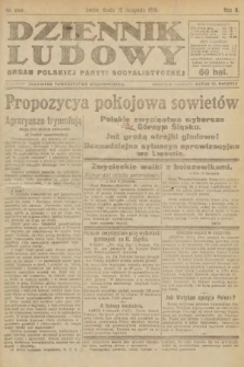 Dziennik Ludowy : organ Polskiej Partyi Socyalistycznej. 1919, nr 289
