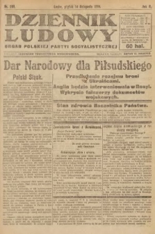 Dziennik Ludowy : organ Polskiej Partyi Socyalistycznej. 1919, nr 291