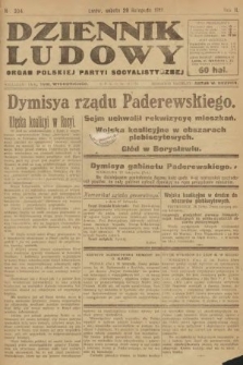 Dziennik Ludowy : organ Polskiej Partyi Socyalistycznej. 1919, nr 304