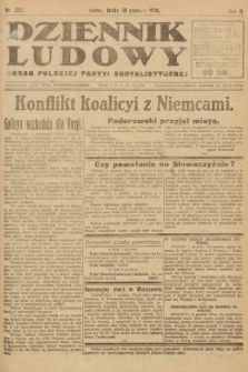 Dziennik Ludowy : organ Polskiej Partyi Socyalistycznej. 1919, nr 313