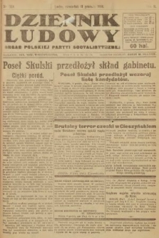 Dziennik Ludowy : organ Polskiej Partyi Socyalistycznej. 1919, nr 314