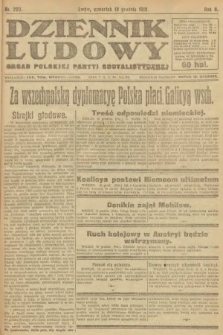 Dziennik Ludowy : organ Polskiej Partyi Socyalistycznej. 1919, nr 320