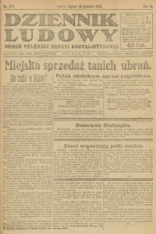 Dziennik Ludowy : organ Polskiej Partyi Socyalistycznej. 1919, nr 321
