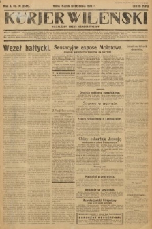 Kurjer Wileński : niezależny organ demokratyczny. 1933, nr 10