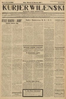 Kurjer Wileński : niezależny organ demokratyczny. 1933, nr 19