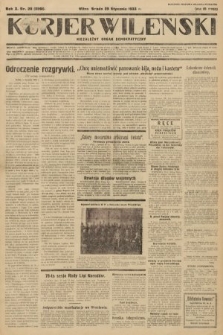 Kurjer Wileński : niezależny organ demokratyczny. 1933, nr 20