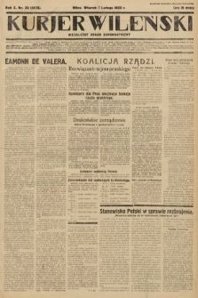 Kurjer Wileński : niezależny organ demokratyczny. 1933, nr 32