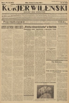 Kurjer Wileński : niezależny organ demokratyczny. 1933, nr 33